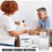 Laundry Detergent Dispenser Washing Powder Storage Detergent Container with Measuring Cup Laundry Powder Container Fabric Softener Box Detergent Dispenser for Bathrooms Toilets 1100ml - Buy Online on SooperMarket.com