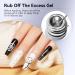 MIZHSE Gold & Silver Metallic Gel Nail Art - 3D Mirror Paint for Stunning French Designs | 7ML Soak Off Manicure Set - Buy Online on SooperMarket.com