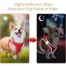 Heele Adjustable Reflective Dog Harness for Small & Medium Dogs - Breathable Soft Mesh Comfortable Fit Red 2XS - Buy Online on SooperMarket.com