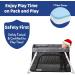 Foambesty Tri-fold Portable Pack n Play Mattress Pad (38''x26'') - Dual Sided Baby Playard Foam Pad for Christmas Gifts - Buy Online on SooperMarket.com