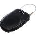 M-Wave 230051 Locknroll Cable Lock - 90cm Steel Bicycle Lock with 4-Digit Personal Security Code - Universal Padlock for Enhanced Security - Black - Buy Online on SooperMarket.com