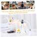 HAPINARY Perfume Bottle Refillable Perfume Spray Bottle Sprayer for Perfume Crystal Decor Retro Decor Antique Perfume Atomizers for Essential Oils Tassels Vintage White Glass Decorate - Buy Online on SooperMarket.com