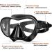 Bairuifu Swim Goggles Diving Mask | Anti-Fog Tempered Glass Snorkel Mask for Adults & Youth | 180 Clear View | Black - Buy Online on SooperMarket.com