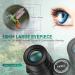 CAMMOO 12x42 HD Binoculars - IPX7 Fog & Waterproof - Bright BAK-4 Prism - Universal Phone Adapter - Bird Watching & Hunting - BLACK - Buy Online on SooperMarket.com