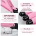 3 Barrel Curling Iron 25mm | Temperature Adjustable Crimper Hair Iron | Ceramic Tourmaline | Fast Heating Curling Wand | Pink - Buy Online on SooperMarket.com
