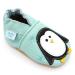 Dotty Fish Soft Leather Baby Shoes for Boys. Toddler Shoes. Non Slip. Animal Designs for Boys and Girls. 0-6 Months - 4-5 Years 12-18 Months Minty Blue Penguin