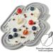 Buy Ohmo Slip Mat Dog & Cat - 2 PCs Cute Cactus Design Leak Mat for Puppies Food-Grade Silicone for Pet Fear Relief & Slow Feeding - Ideal for International Shipping - Buy Online on SooperMarket.com