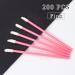 Sularpek 200 PCS Disposable Lip Gloss & Make Up Brush Set | Lipstick Concealer Applicator Tool for Lips, Eyes & Makeup Application - Buy Online on SooperMarket.com