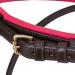 Buy Sunride English Combined Bridle Hawaii - Soft Real Leather Adjustable & Anatomical Full Brown/Pink - Ships Internationally - Buy Online on SooperMarket.com