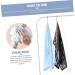 Healeved Bath Towel Back Scrubber Set - Exfoliating Body Spa Towels for Clean and Smooth Skin - 2pcs - Buy Online on SooperMarket.com