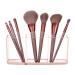 Clear Acrylic Makeup Brush Holder - 3-Compartment Vanity Organizer for Skincare & Makeup Storage | HBlife - Buy Online on SooperMarket.com