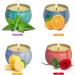 VETOUR Galaxy Scented Candle Set - 4pc Aromatherapy Soy Candles for Stress Relief and Beautiful Mood. Perfect Gift for Women - Home, Bath, Yoga, and Travel - Buy Online on SooperMarket.com