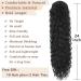 Dark Brown 24 Drawstring Curly Ponytail Extension | Synthetic Clip-In Hair Extensions - 24 Inch 4 - Buy Online on SooperMarket.com