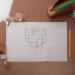 Translucent Architectural Vellum Paper  Drafting Sheets 11x17 with Engineer Title Block (20 Pieces) - Buy Online on SooperMarket.com