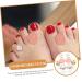16 Pcs Silicone Gel Toe Separator & Finger Splitter Pedicure Kit - 2.1x1.6cm - As Shown - Buy Online on SooperMarket.com