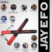 JAYEFO MMA Boxing Training Sticks - Black/Red | High-Quality Martial Arts Gear - Buy Online on SooperMarket.com