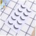 minkissy 80 Pairs Lashes Natural False Lashes Fake Eyelash Dense Eyelash Eyelashes 3d Cross - Buy Online on SooperMarket.com