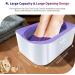 Teglu 4L Paraffin Bath for Hands & Feet | Complete Paraffin Wax Set with 1350g Wax Gloves & Brush - 200W White - Buy Online on SooperMarket.com