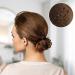 150 Wave Shape Hairpins - Brown Metal Bobby Pins Set for Kids & Girls | Stylish Hair Accessories for Salons - Buy Online on SooperMarket.com