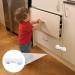 10 Pcs Kitchen Cupboard Locks for Children Adhesive Safety Locks for Cupboards Baby Locks Cupboard Child Locks Baby Safety Locks Suitable for Wardrobe Cupboard Drawer and Refrigerators - Buy Online on SooperMarket.com