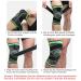 Buy Adjustable Sports Knee Support Sleeves - Pain Relief for Meniscus Tear & Arthritis | Perfect for Running & Climbing | 2-Pack Black (Small) - Buy Online on SooperMarket.com