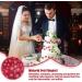 100 Pcs Red Rose Dried Pressed Flowers - Natural Resin Filler for DIY Crafts and Decor - Buy Online on SooperMarket.com