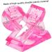 Mikinona Manicure Tools 48 pcs Finger Tip Fixing Clamps and UV Accessories Gel Curve Manicure Quick Poly A Salon Home Kit Tool Pink Nails Forms Clips Art Fixation Pinching Fiberglass 1 count (Pack of 1) White Pinkx4pcs - Buy Online on SooperMarket.com
