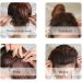 3 Set Twist Hair Clip Comb Fashionable Waterproof Elastic Anti Proof Metal Wire Hair Comb - Buy Online on SooperMarket.com