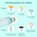 Baby Healthcare and Grooming Kit | 24-in-1 Electric Nail Trimmer Set | Nursery Care Kit | Toddler Nail Clippers | Medicine Dispenser | Infant Comb & Brush | Green 24 Piece Set - Buy Online on SooperMarket.com