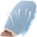 2pcs Exfoliating Gloves for Shower | Double-Sided Loofah | Blue & Pink - Remove Dead Skin & Enhance Your Skincare Routine - Buy Online on SooperMarket.com