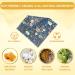 Organic Beeswax Wrap 9-Pack for Eco-Friendly Food Storage - Forest Animals Design - Buy Online on SooperMarket.com