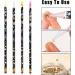 9PCS Wax Pencils for Diamond Painting Wax Pencil Wax Pencil for Rhinestones for Diamonds Applicator Nail Pencil Dotting Accessories for DIY Nail Tool Pencil Sharpener with Random Color - Buy Online on SooperMarket.com