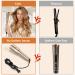 Nityrliv Automatic Hair Curler - Fast Heating Wand for Wavy and Curly Hair - 4 Temps & 3 Timer Settings - Auto Shut-Off - Gold - Buy Online on SooperMarket.com