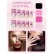 24 Piece Pink Comic Long Press on Nails for Women - French Acrylic False Nails with Cartoon Design - Includes Adhesive Tabs for Easy Manicure Decoration - Buy Online on SooperMarket.com