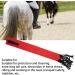 Tail Bag with Fringe Horse Tail Protector Guard Nonwoven Fabric Waterproof Breathable Horse Tail Bag (Red) - Buy Online on SooperMarket.com