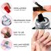 HERBENJOY Builder Gels 5 In 1 Nail Extension Gel 15ml Pink Strengthening Gel Base Gel Color Gel Nail Polish Foundation Gel Rhinestones Glue Gel For Nail Art (02 White) - Buy Online on SooperMarket.com