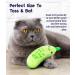Petstages Crunchy Pickle Kicker Cat Toy - Dental and Catnip Infused - Buy Online on SooperMarket.com