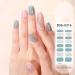 Semi Cured Gel Nail Stickers Set Natural Gloss Gel Nail Strips | Full Nail Wraps for Women Nails Art Fingernail Manicure Stickers Long Lasting Easy to Apply Adhesion - Buy Online on SooperMarket.com