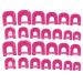 Sanwood 26pcs Plastic Nail Polish Template Clip and Edges + 1pcs Sticker Tool Set.
