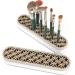 Lolalet 2 Pack Silicone Makeup Brush Holder Organizer Sew Desktop Organizers Multipurpose Make Up Brush Storage Stand for Painting Pen Brushes Eyeliner Pencil Ruler Sewing Craft Tools Stash n Store