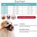 Adjustable Red Dog Muzzle - Safe & Breathable Mesh Velcro Fastener XL Size for Barking & Chewing Control - Buy Online on SooperMarket.com