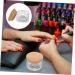 MUSISALY Nail Art Brush Cup Acrylic Nail Dappen Dish Nail Art Dish Nail Dish Bowl Glass Nail Art Cup Manicure Nail Dish Glass Nail Dish Manicure Nail Cup Nail Dish Cup Glass Nail Cups - Buy Online on SooperMarket.com