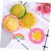 ABOOFAN 50pcs Simulation Lemon Slices Candy Resin Charms Toys Orange Slices Props Plastic Fake Inflatable - Buy Online on SooperMarket.com