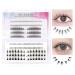 Shop Manga Lash Clusters | Natural Look Segmented Individual Eyelashes - DIY Lash Extensions in 2 Styles - Buy Online on SooperMarket.com