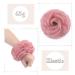 Synthetic Hair Bun Extension - Pink Scrunchie 45g - Messy Updo Ponytail for Women - Buy Online on SooperMarket.com