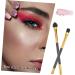 20Pcs double ended eyeshadow brush double sided makeup Eyeshadow Makeup Brush Cosmetics Kit - Buy Online on SooperMarket.com