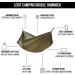 Legit Camping Hammock - 2 Person Double Tree Hammock in Army Green/Khaki - Buy Online on SooperMarket.com
