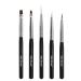 Mia Secret Professional Nail System 5 pcs Nail Art Brush Set (NB-5P)