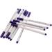 12 PACK Purple Disappearing Ink Fabric Marking Pen - Water Erasable, Auto-Vanishing, Temporary Marker for Cloth - Buy Online on SooperMarket.com