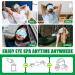 12 PCS Self-Heating Steam Eye Mask for Dry Eyes Relief - Warm and Disposable Sleep Eye Mask with Moist Heating Compress for Puffy, Fatigue, and Tired Eyes - Buy Online on SooperMarket.com